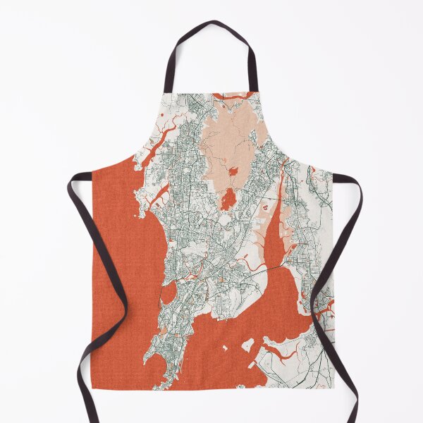 Item preview, Mumbai City Map of India - Bohemian designed and sold by deMAP.