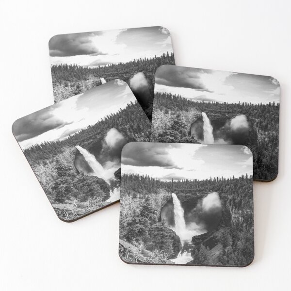 Item preview, Helmcken falls in grey designed and sold by Perggals© - Stacey Turner.