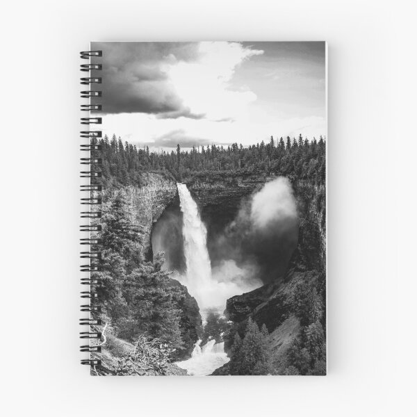 Item preview, Helmcken falls in grey designed and sold by Perggals© - Stacey Turner.