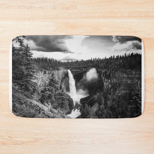 Item preview, Helmcken falls in grey designed and sold by Perggals© - Stacey Turner.