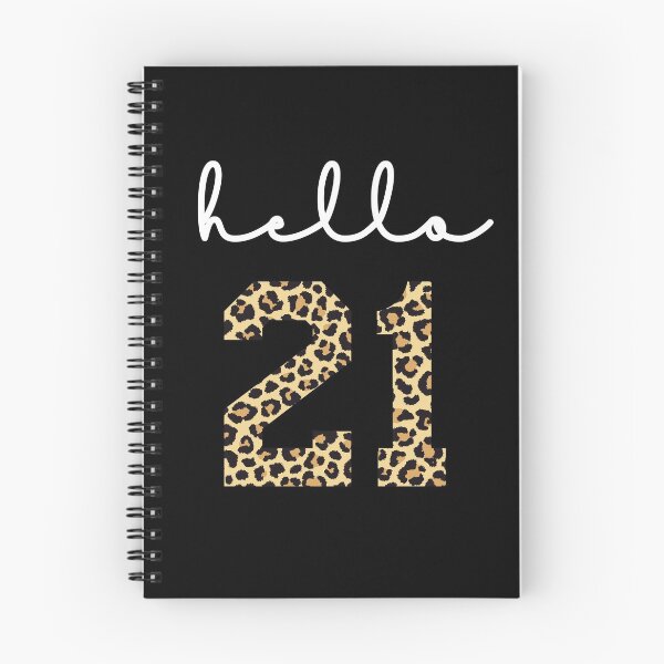 Item preview, Hello 21 | 21st birthday Cheetah Print | 21st birthday gift | Cute 21st birthday Outfit designed and sold by Violet Treasures.