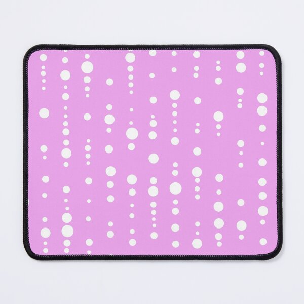 Item preview, Dot Matrix Light Pink White Dot Pattern designed and sold by MadandMean.