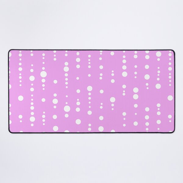 Item preview, Dot Matrix Light Pink White Dot Pattern designed and sold by MadandMean.