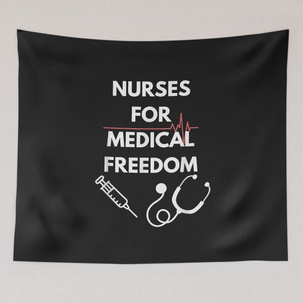 Artikelvorschau, Nurses for medical freedom T-Shirt entworfen und verkauft von Focus-Maloca.