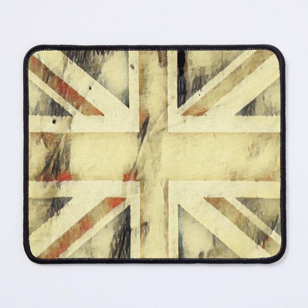 Item preview, Union Jack Flag Vintage Faded Flag Digital Painting designed and sold by ramazis.