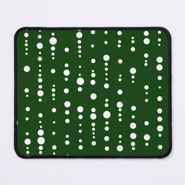 Item preview, Dark green dotted pattern abstract spotted gift designed and sold by MadandMean.