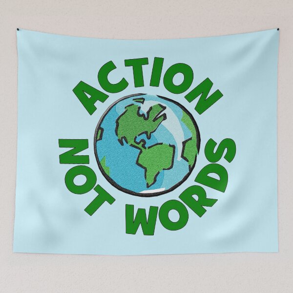 Item preview, ACTION NOT WORDS designed and sold by Paparaw.