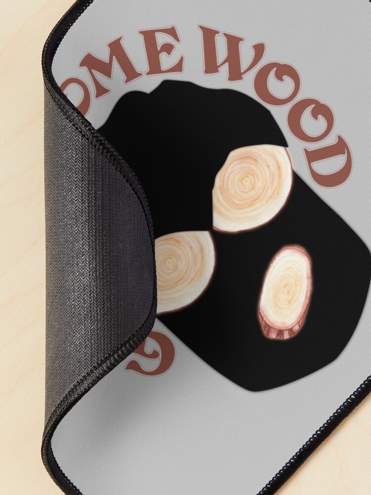 Alternate view of Bearded Carpenter - Gimme Some Wood Mouse Pad