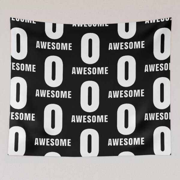 Item preview, AWESOME NUMBER 0 FRONT-PRINT  designed and sold by KadisCorrion89.