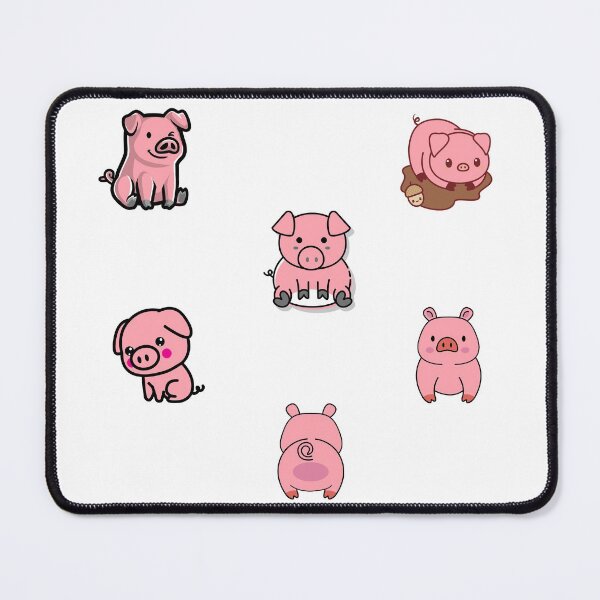 Item preview, Cute Piggie Sticker Packs - Pig designed and sold by YueHeng Creates ⭐⭐⭐⭐⭐.