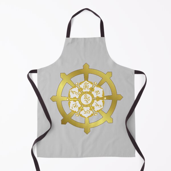 Item preview, Om Mani Padme Hum Dharma Wheel designed and sold by Bluepress.
