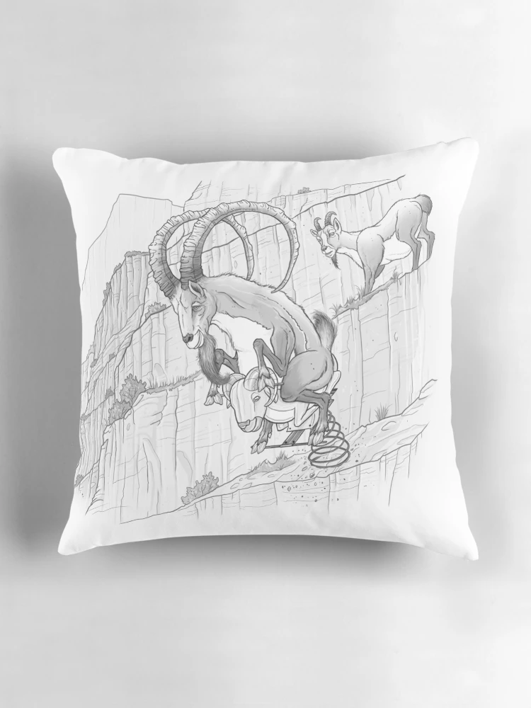 Thumbnail 3 of 4, Pillow, Spring Rider  designed and sold by BridgesBooks.