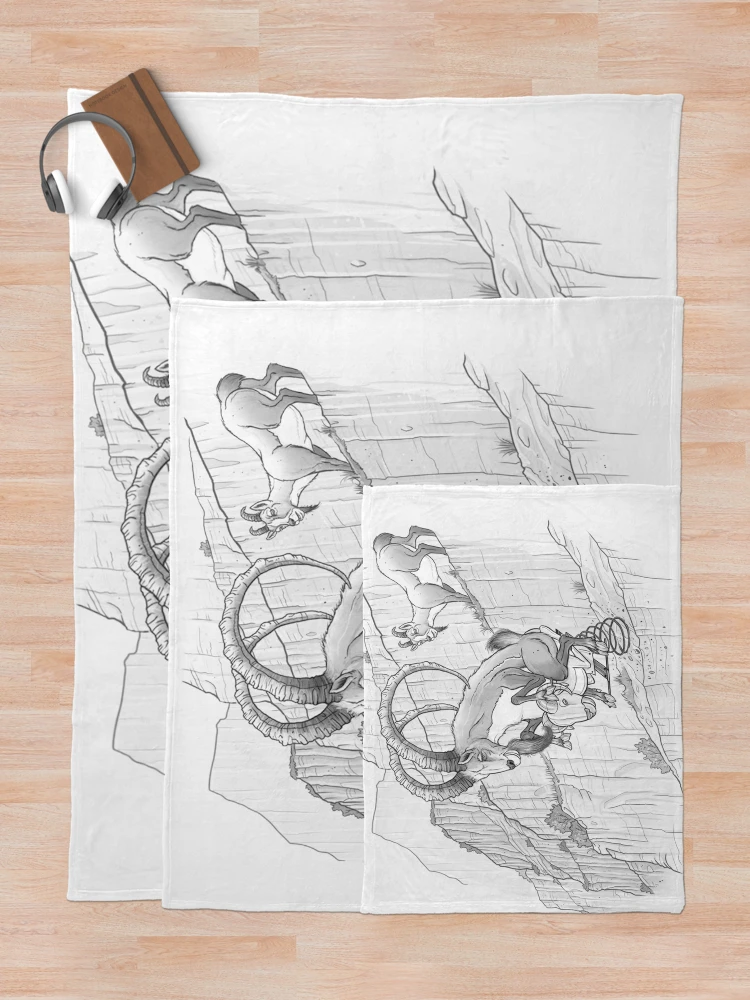 Thumbnail 5 of 6, Throw Blanket, Spring Rider designed and sold by BridgesBooks.
