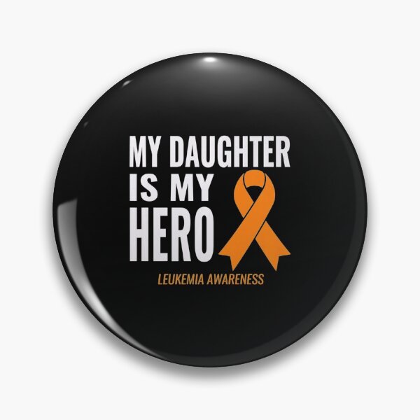 Item preview, Leukemia Cancer Support My Daughter Is My Hero designed and sold by Lossubum5683.