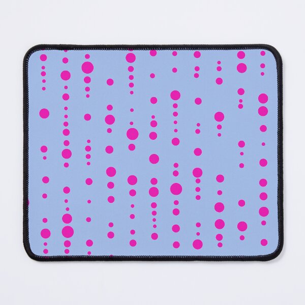 Item preview, Sweet pattern light blue pink dots - polka dots designed and sold by MadandMean.