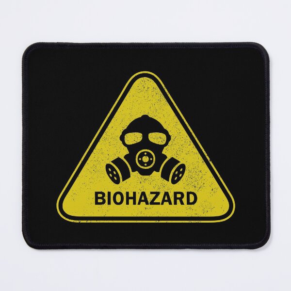 Item preview, Biohazard Mask Sign (distressed) designed and sold by siggyspatsky.