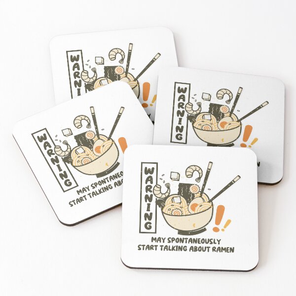 Item preview, Warning May Spontaneously Start Talking About Ramen designed and sold by Blaacklight.