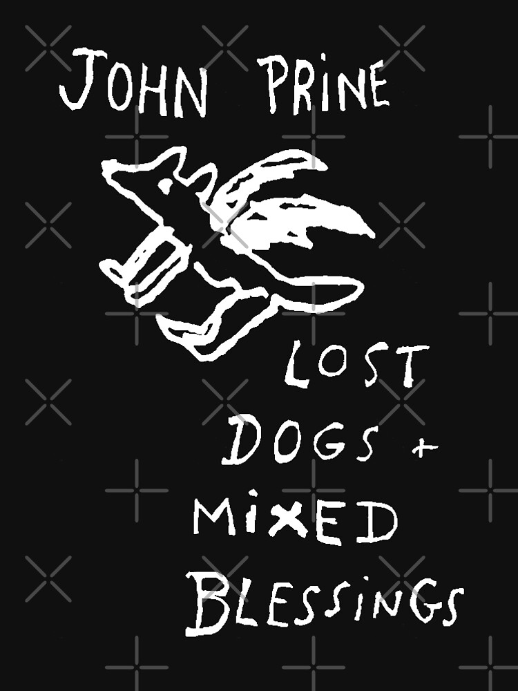 Vintage John Prine Lost Dogs Mixed Blessings Tee store Shirt Local Crew Size XXL