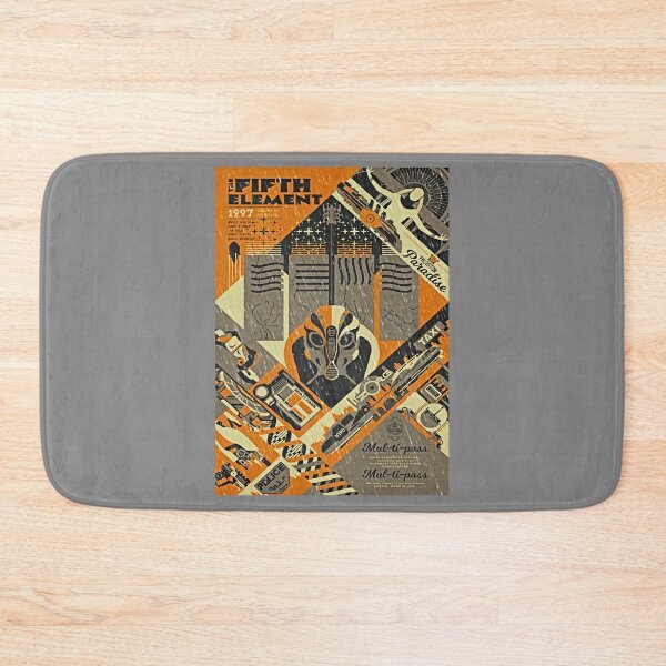 Item preview, The Fifth Element Retro Poster designed and sold by Aemeth.