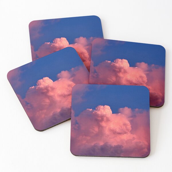 Item preview, cielo azul nubes rojas designed and sold by Luxxe87.