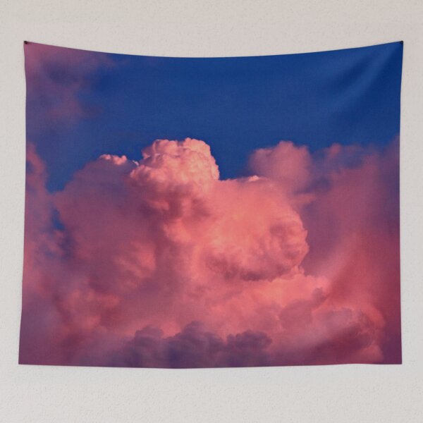 Item preview, Blue Sky Red Clouds designed and sold by Luxxe87.