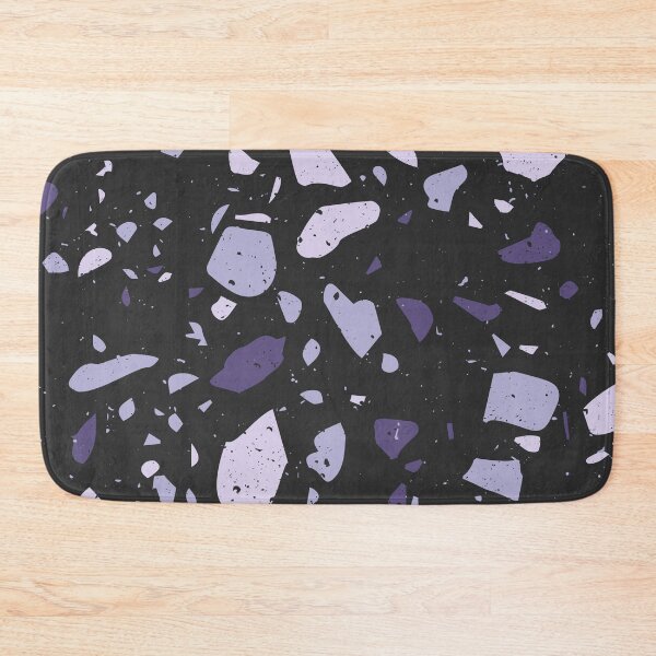 Item preview, Black and Blue Terrazzo Marble designed and sold by thesnowwhyte.