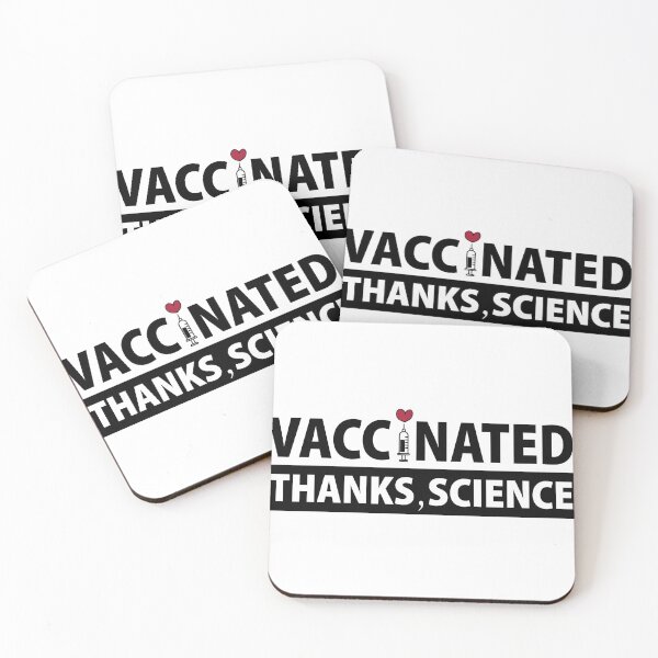 Item preview,  vaccnated thanks, science /corona vaccination ,vaccinated af!, I got vaccinated designed and sold by Queengood.