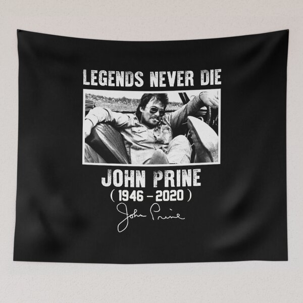 Item preview, Classic John Prine Signature Legends Never Die designed and sold by FedericaCastell.