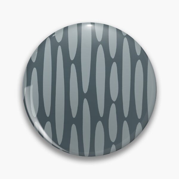 Item preview, Elongated Ovals Blue Grey, Misaligned Shapes designed and sold by DeStract.