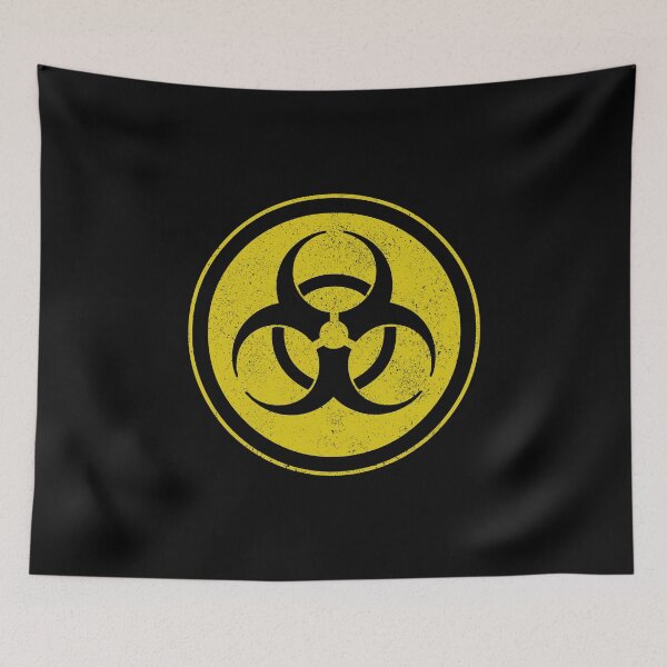 Item preview, Biohazard Sign (distressed) designed and sold by siggyspatsky.