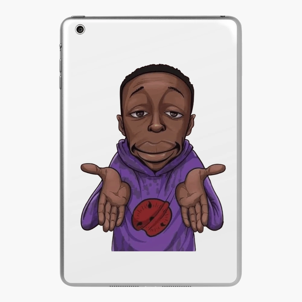 Laughing Monkey Saying Hii iPad Case & Skin for Sale by Ani1111