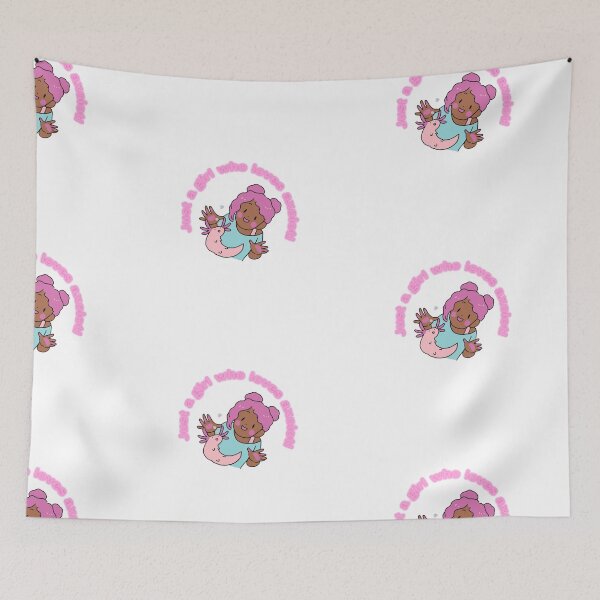 Item preview, just a girl who loves axolotl designed and sold by alessialexx.