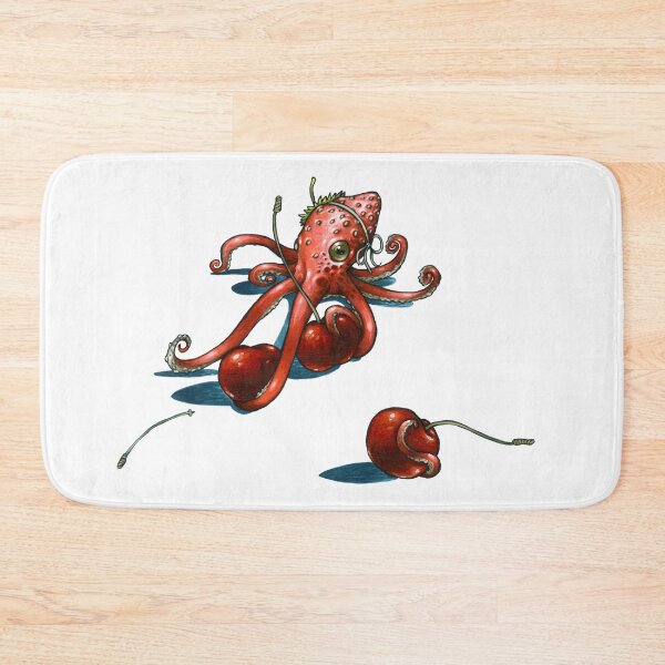 Item preview, Octopus-Strawberry designed and sold by Maud Amoretti.