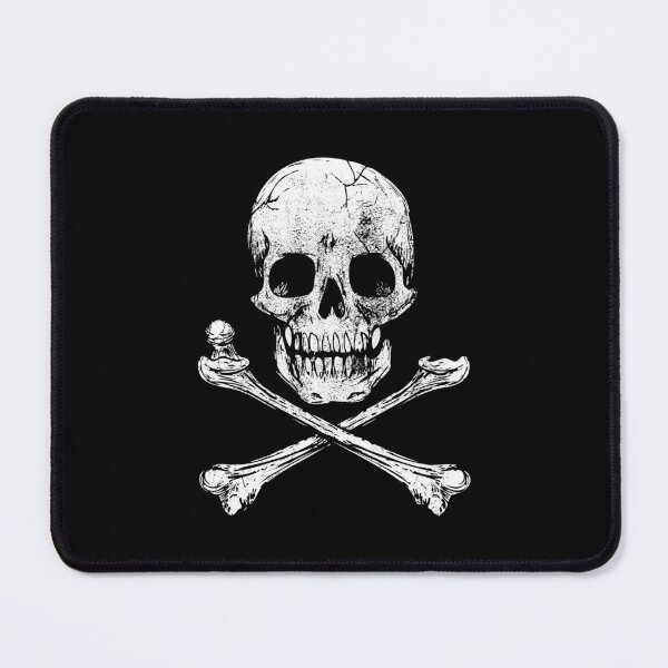 Item preview, Skull and Crossbones (distressed design) designed and sold by siggyspatsky.