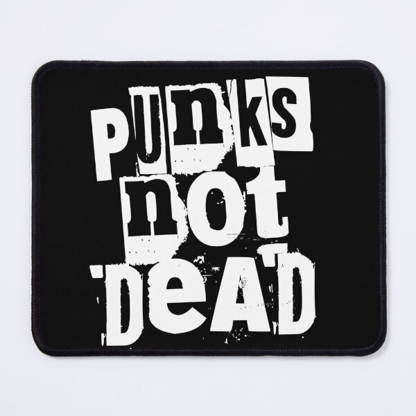 Item preview, Punks Not Dead Stencil designed and sold by Ikaroots.