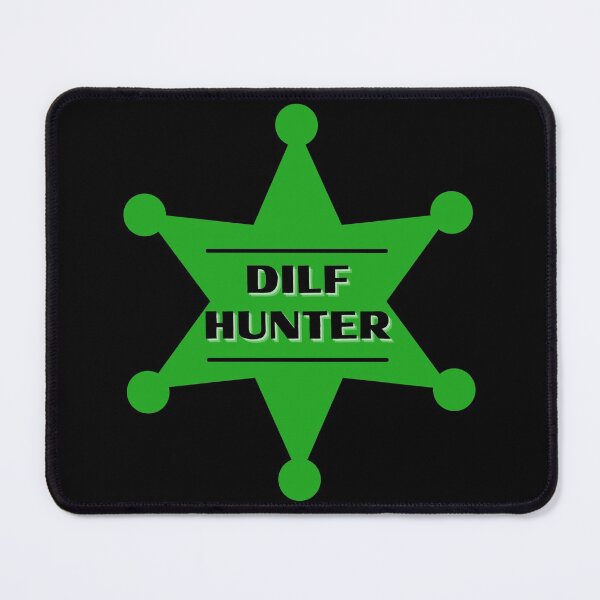 Item preview, DILF Hunter Green Badge designed and sold by CaitU.