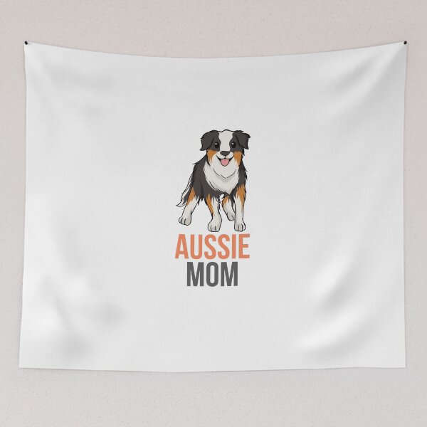 Item preview, aussie mom - australian shepherd gift for australian shepherd mom designed and sold by Exey02.