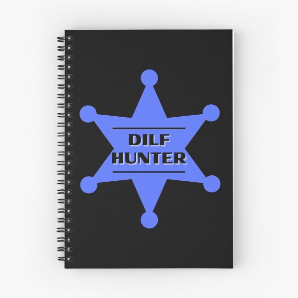 Item preview, DILF Hunter Blue Badge designed and sold by CaitU.