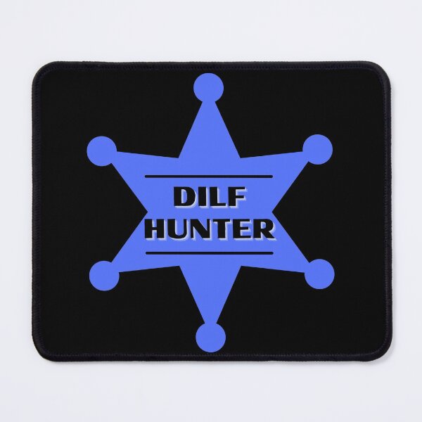 Item preview, DILF Hunter Blue Badge designed and sold by CaitU.