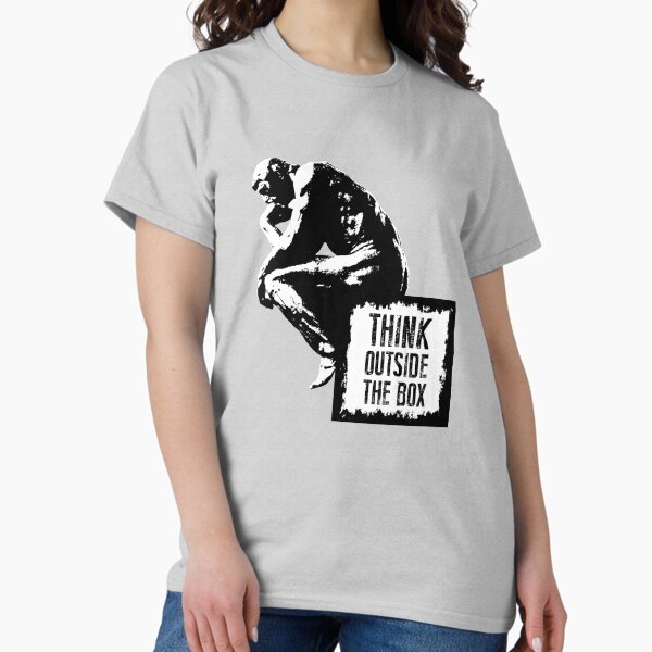 Item preview, Think outside the box designed and sold by monsterplanet.