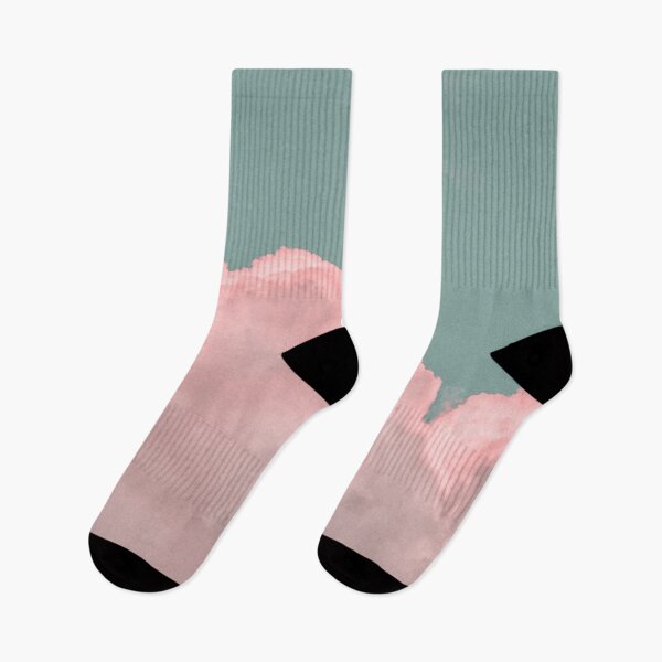 Item preview, Teal Sky Pink Clouds designed and sold by Luxxe87.