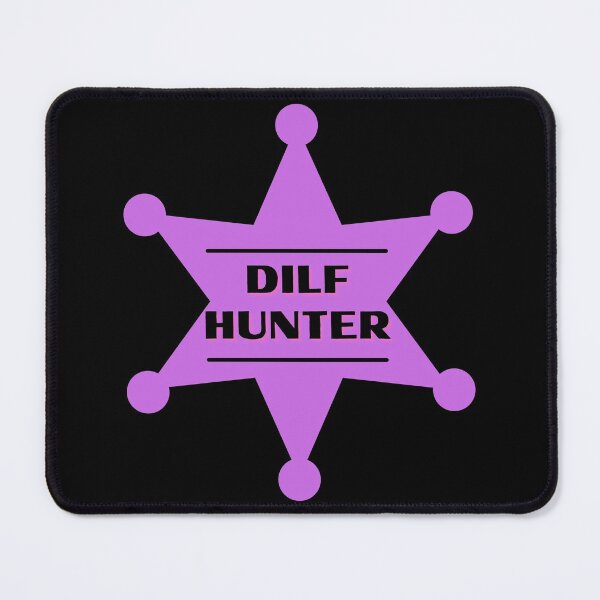 Item preview, DILF Hunter Purple Badge designed and sold by CaitU.