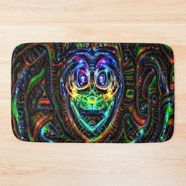 Artikelvorschau, psychedelisches Eulendesign entworfen und verkauft von BelAnnGrey.