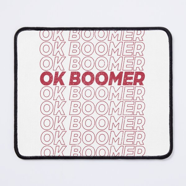 Item preview, OK Boomer (distressed design) designed and sold by siggyspatsky.