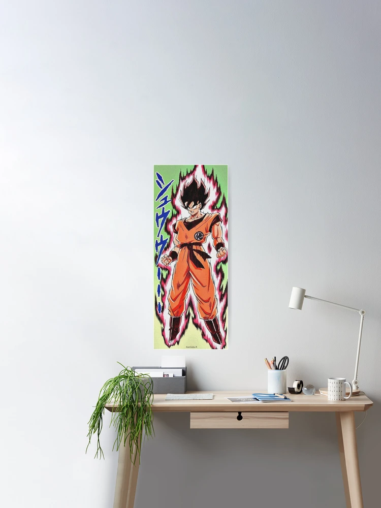 Goku Kaioken Sticker for Sale by BestOfMangaa