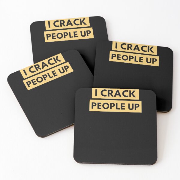 Item preview, I Crack People Up Funny Chiropractor Spine adjust Therapist designed and sold by patroart.