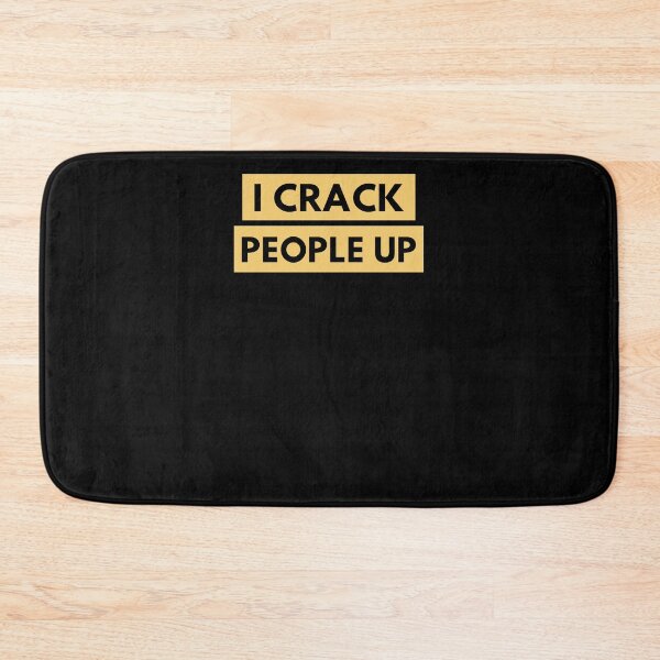 Item preview, I Crack People Up Funny Chiropractor Spine adjust Therapist designed and sold by patroart.