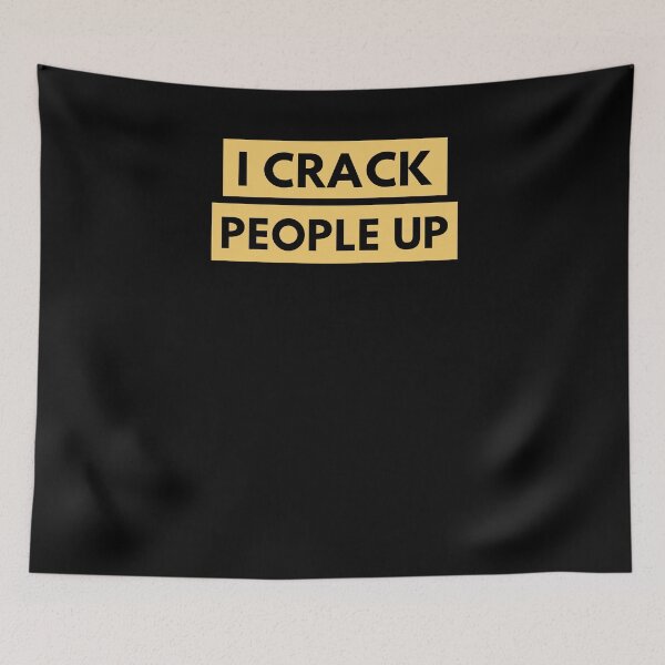 Item preview, I Crack People Up Funny Chiropractor Spine adjust Therapist designed and sold by patroart.