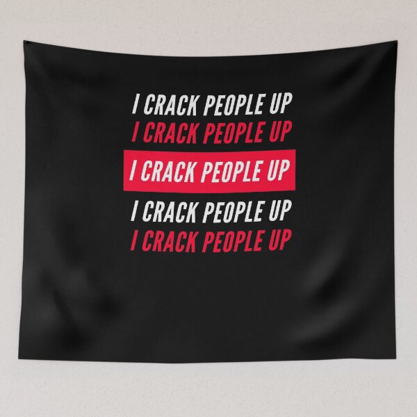 Item preview, I Crack People Up Funny Chiropractor Spine adjust Therapist designed and sold by patroart.