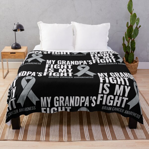 Item preview, My Grandpas Fight Is My Fight Brain Cancer designed and sold by Lossubum5683.